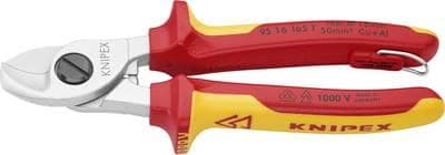 Knipex 95 16 165 T kabelsaks Velegnet til (afisoleringsteknologi) aluminium- og kobberkabler, massive og flertrådede 15 mm 50 mm²