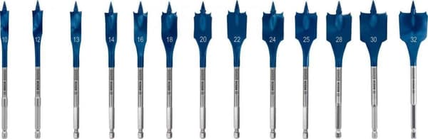 Bosch 2608900336 EXPERT 13-delt hastighedsboresæt Selvskæringshastighed - 10-32 mm