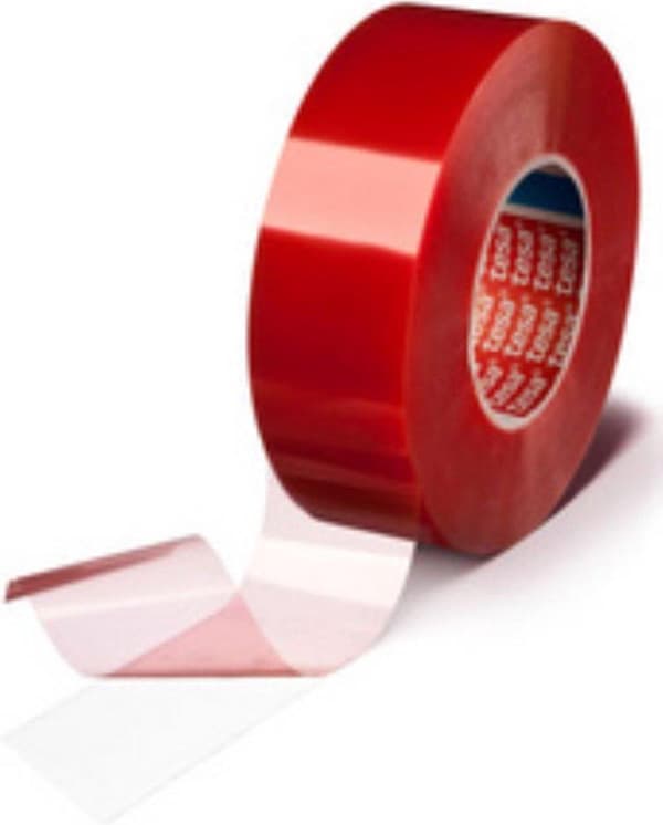 Tesa dobbeltbelagt tapeTesafix 4965 transparent 19mmx25mtr