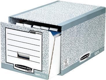 Fellowes Bankers Box - Hvid - A4 - 6 skuffe(r) - 545,00 x 290,00 x 350,00 mm - 568,00 x 310,00 x 390,00 mm (01820EU)