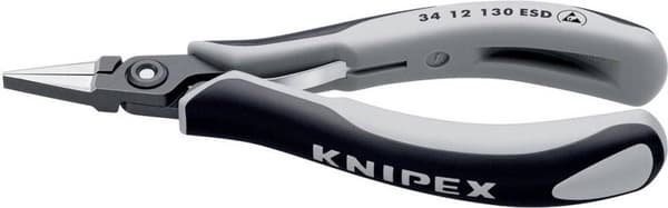 Knipex 34 12 130 ESD ESD litteät pihdit suorat 135 mm