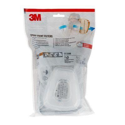 3M 7100140666 - Partikelfilter - 2 stk(er) - A2,P2 - Brun - 3M Series 6000 - 7000 - CE-mærke 0086 (6002CR)