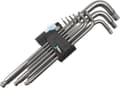 Miniatyrbild 1 av 3: Wera 05022720001 9-delat insexnyckelset - rostfritt stål - 1,5-10mm
