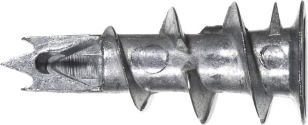 Fischer Gipsskiva Plugg Metall GKM - 100 Styck