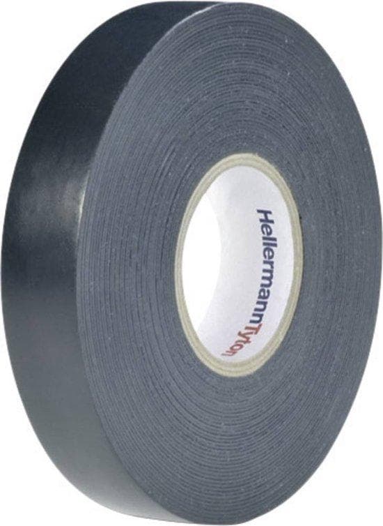 Hellermann Tyton HTAPE-POWER820 - 1 stk(e) - Sort - Polypropylen (PP) - RoHS - 9,1 m - 19 mm (711-10402)