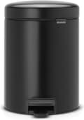 Miniatyrbillede 1 af 10: Brabantia NewIcon Skraldespand - 5 l - Mat Sort