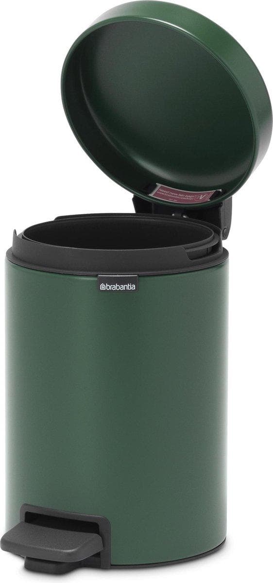 Brabantia NewIcon Skraldespand - 3 l - Fyrregrøn