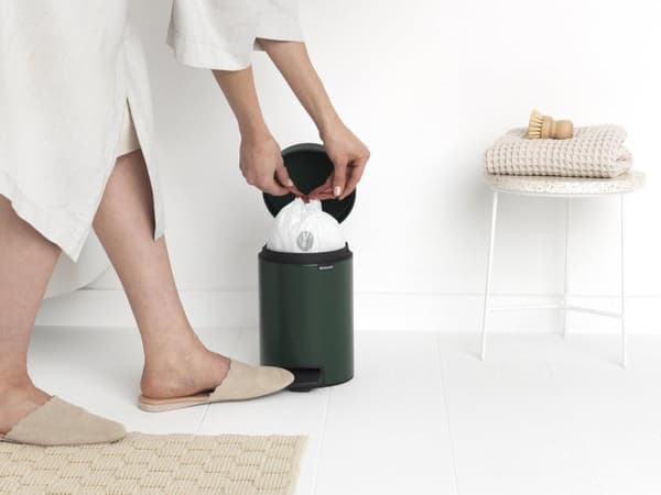 Brabantia NewIcon Skraldespand - 3 l - Fyrregrøn