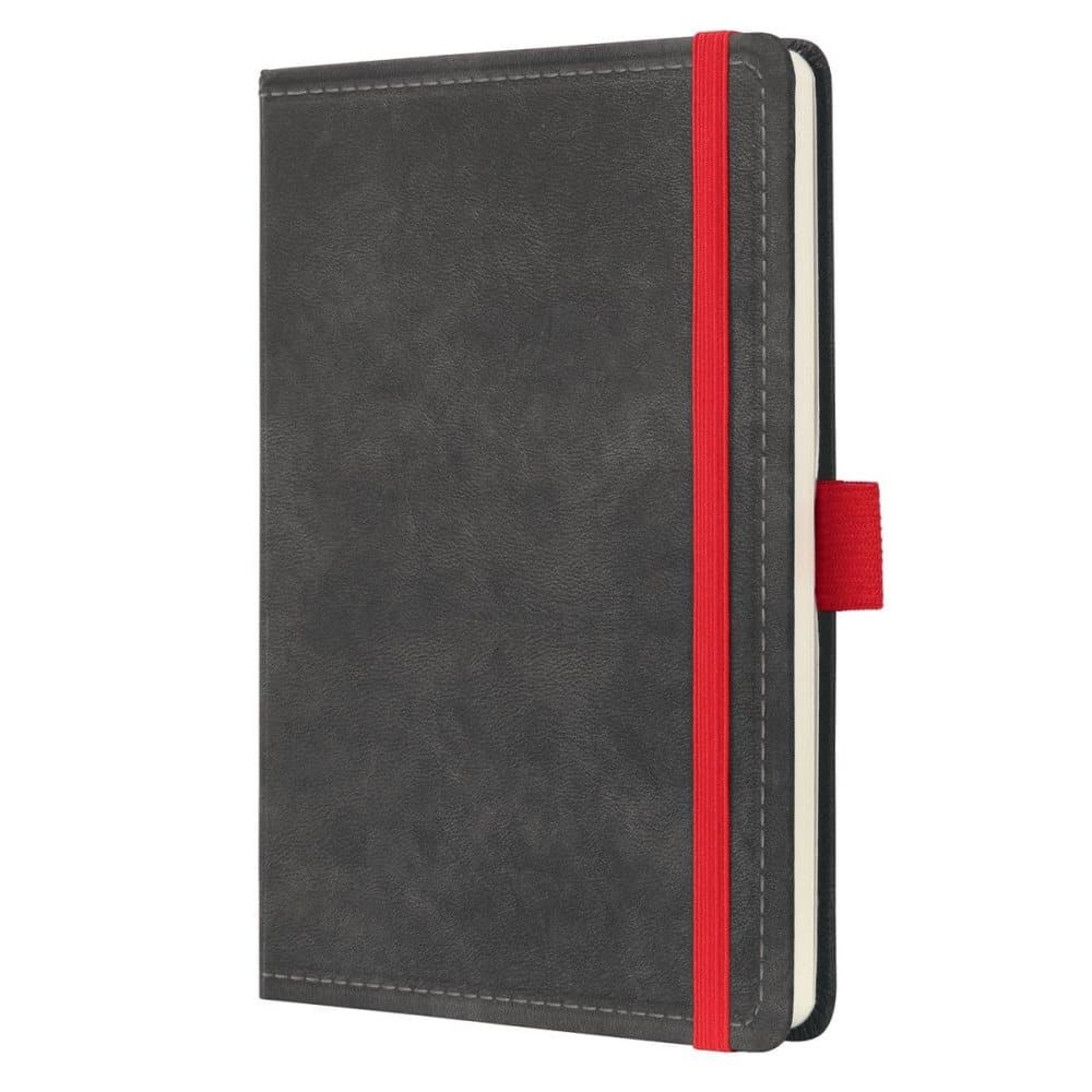 Sigel Conceptum - agenda 2023 - veckodagordning - A6 - 4-språkig - vintage mörkgrå - inbunden. SI-C2358