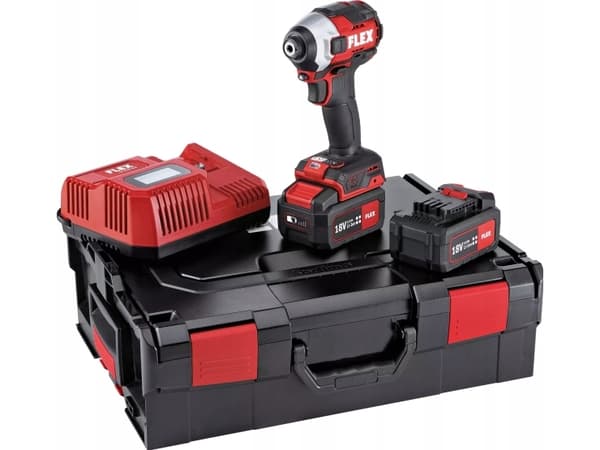 Flex ID 1/4 18.0-EC-HD/5.0 Set 520771 Batteri slagboremaskine Antal batterier, der følger med 0 2.5 Ah, 5 Ah, 8 Ah uden batteri