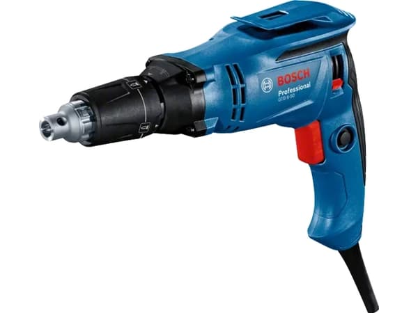 Bosch GTB 6-50, Elektrisk skrutrekker, Pistolhåndtak, 1/4", Blå, 5000 RPM, 12 Nm