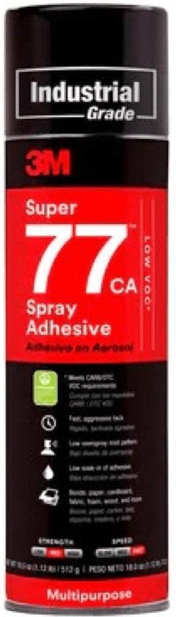 3M Super 77 universal lim spray creme 500ml