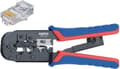 Pikkukuva 1 / 4: Knipex 975110 - Puristustyökalu RJ11/12 (6pin 9,65mm) - RJ45 (8pin 11,68mm)