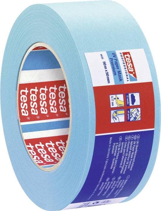 tesa 04438-00064-00 malertape ® crepe blå (L x B) 50,00 mx 50,00 mm 50 m (04438-00064-00)