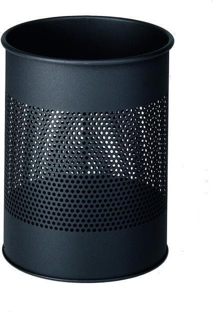 Slitstark 331058 papperskorg 15 L rund metall antracit (3310-58)