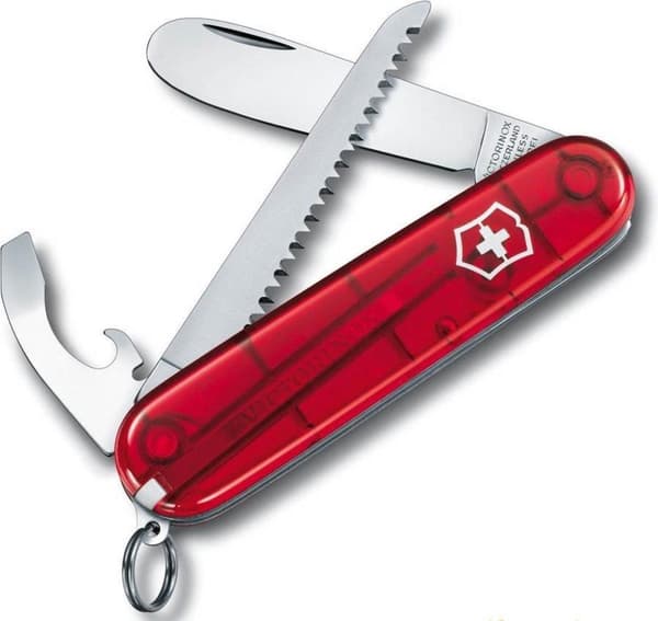 Victorinox Min första Victorinox fickkniv - 9 funktioner - Röd