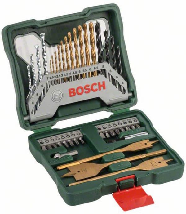 Bosch X-Line porasarja - 40 osaa - Puu, metalli ja kivi