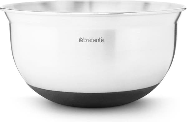 Brabantia røreskål / røreskål - 1,0 l - Mat stål med sort