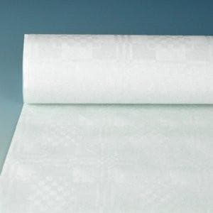 PAPSTAR pöytäliina, damastipaperi, rulla, 120cmx50m, valkoinen 1 kpl (18547)
