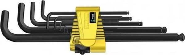 Wera 13 stykke Blacklaser unbrakonøglesæt - tommer - 0,05-3/8"