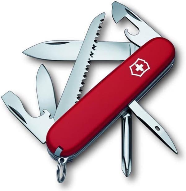 Victorinox Swiss Army Hiker Mulitool - 13 funktioner - Röd