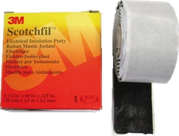 3M™ Scotchfil™ täytettävä itsekiinnittyvä kuminauha - musta - 38 mm x 1,50 x 3,18 mm