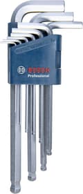 Miniatyrbild 1 av 4: Bosch Professional Insexnyckel Hex 9 st Insexnyckelset Mått, längd: 21 cm