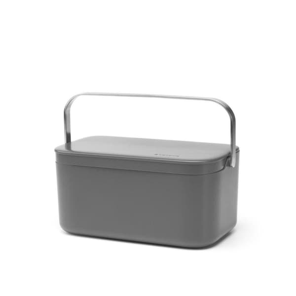 Brabantia SinkSide Bordplade affaldsbeholder - 1,8 liter - Mørkegrå