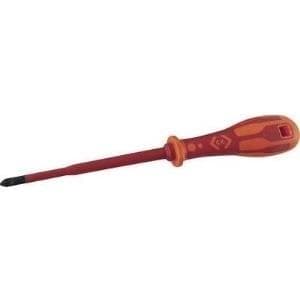 CK VDE plus/minus skruetrækker Dextro størrelse SL/PZ 2 Bladlængde: 125 mm (T49245-2)