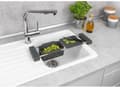 Miniatyrbild 9 av 11: Wenko Over The Sink Rack - Grå - Klar att använda, utdragbar