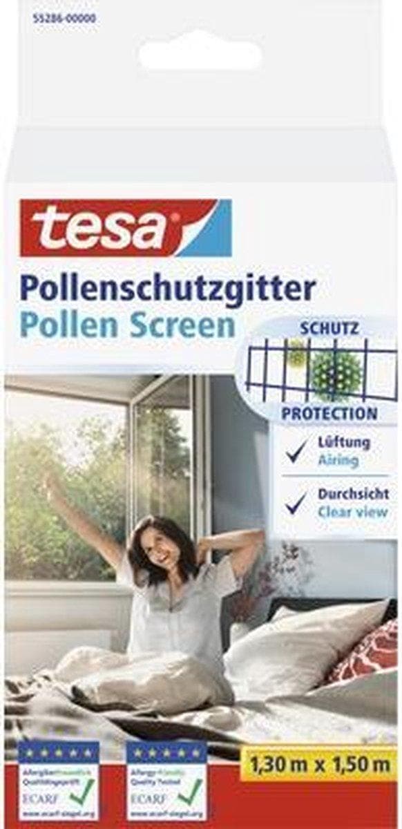 Tesa - Pollenbeskyttelsesskærm - 1,30mx 1,50m - Antracit