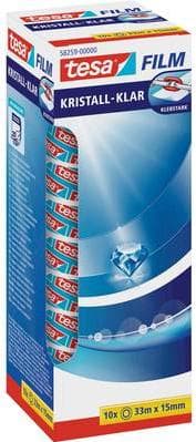 tesa 58259-00000-00 film transparent (L x B) 33 mx 15 mm 10 rulle(r) (58259-00000-00)