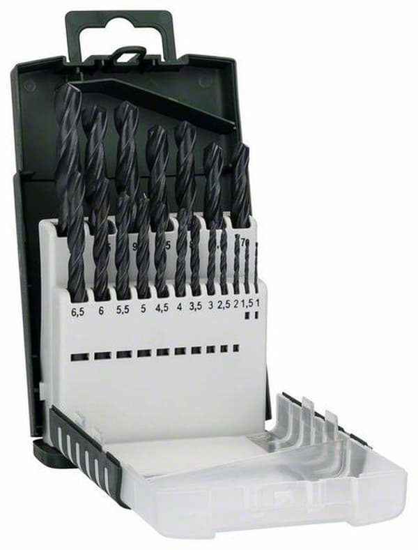 Bosch HSS-R, DIN 338 - boresæt - til metal - 19 stk