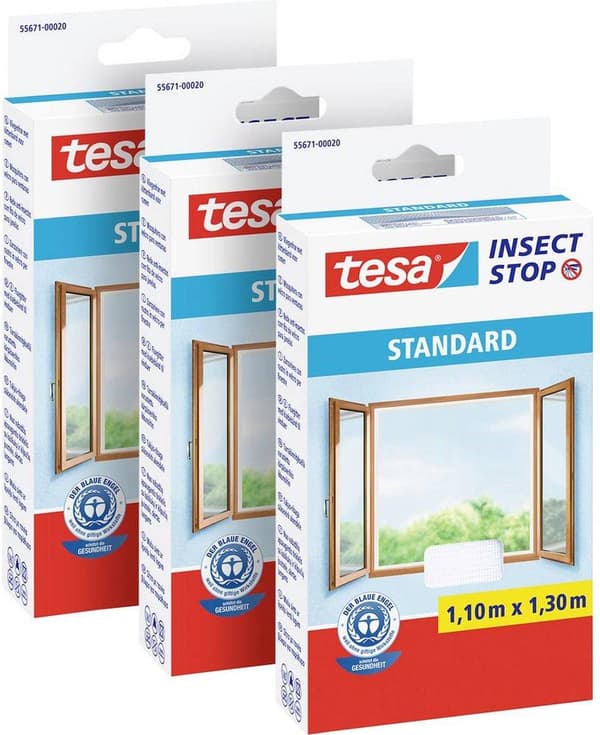 tesa STANDARD 55671-00500-00 Perhosuoja valkoinen 3 kpl