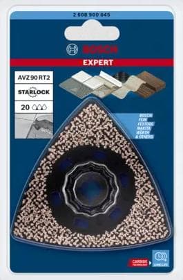 Bosch 2608900045 EXPERT Starlock Hårdmetallslipplatta Multimaterial AVZ90RT2