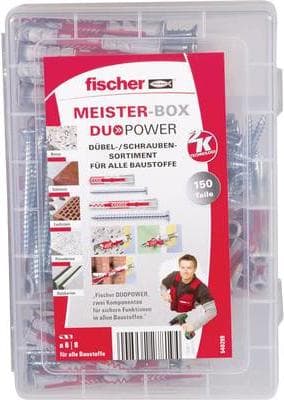 Fischer Meister-Box DUOPOWER kort/lang + S dyvel 540299 1 stk (540299)