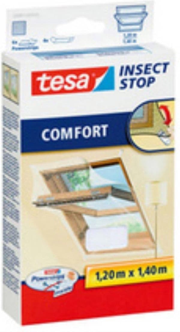 Tesa - Skylight-skärm - 120x140 cm - vit