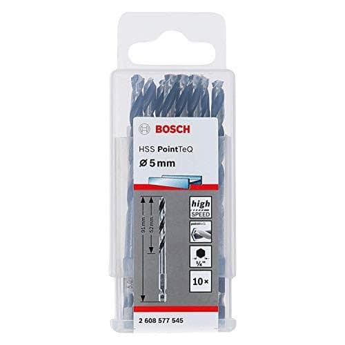 Bosch tillbehör 2608577545 PointTeQ 10 delar spiralborrset