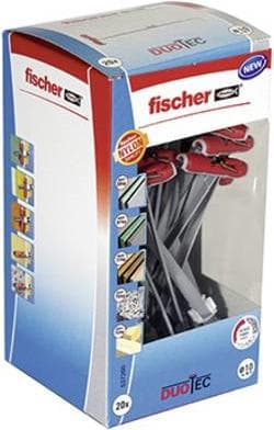 Fischer DUOTEC 10 dyvler 5 cm 20 stk (537260)