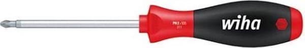 Wiha Skruetrækker Phillips Softfinish Ph1x200 Mm Stål Rød