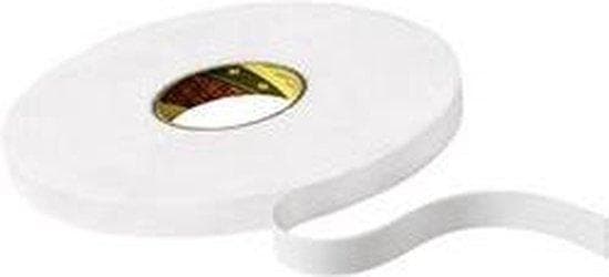 3M kaksipuolinen teippi taustalla (P x L) 66 mx 12 mm valkoinen polyeteenivaahto 9508W Sisältö: 1 R (KT777306269)