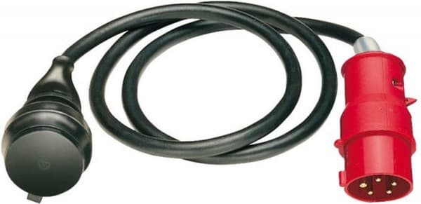 Brennenstuhl Adapterikaapeli Cee Ip44 400v 1,5 Meter Kumi Musta