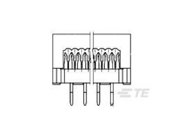 TE Connectivity 746613-3 1 stk Tray