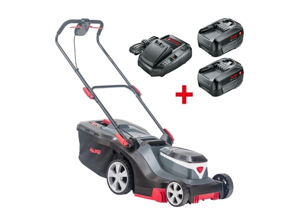 AL-KO 38.2 Li Comfort, Perässäkäveltävä ruohonleikkuri, 300 m², 38 cm, 2 cm, 7,5 cm, 45 L