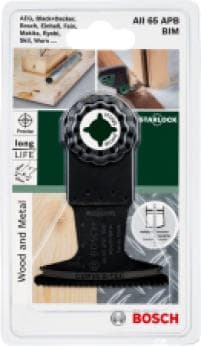 Bosch AII 65 APB BIM dyksavklinge - 65 x 40 mm - Til træ og metal