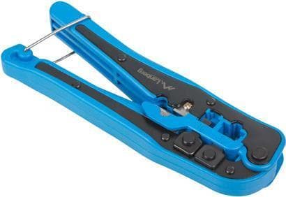 Lanberg NT-0202 Cable Crimper Crimping Tool Sort - Blå (NT-0202)
