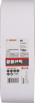 Pikkukuva 1 / 4: Bosch 2608606082 Hiomanauha X440 - K80 - 75 x 533mm (10 kpl)