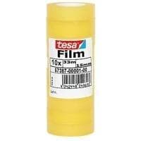 tesa film standardi, läpinäkyvä, 15 mm x 33 m liimakalvo PP-kalvosta, hyvä tarttuvuus, helppo rullata (57387-00001-00)