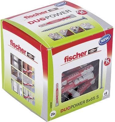 Fischer DUOPOWER 8 x 65 S LD (538256)