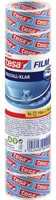 tesa C+C 57417-00000-02 tarrakalvo läpinäkyvä (P x L) 10 m x 19 mm 8 rullaa (57417-00000-02)